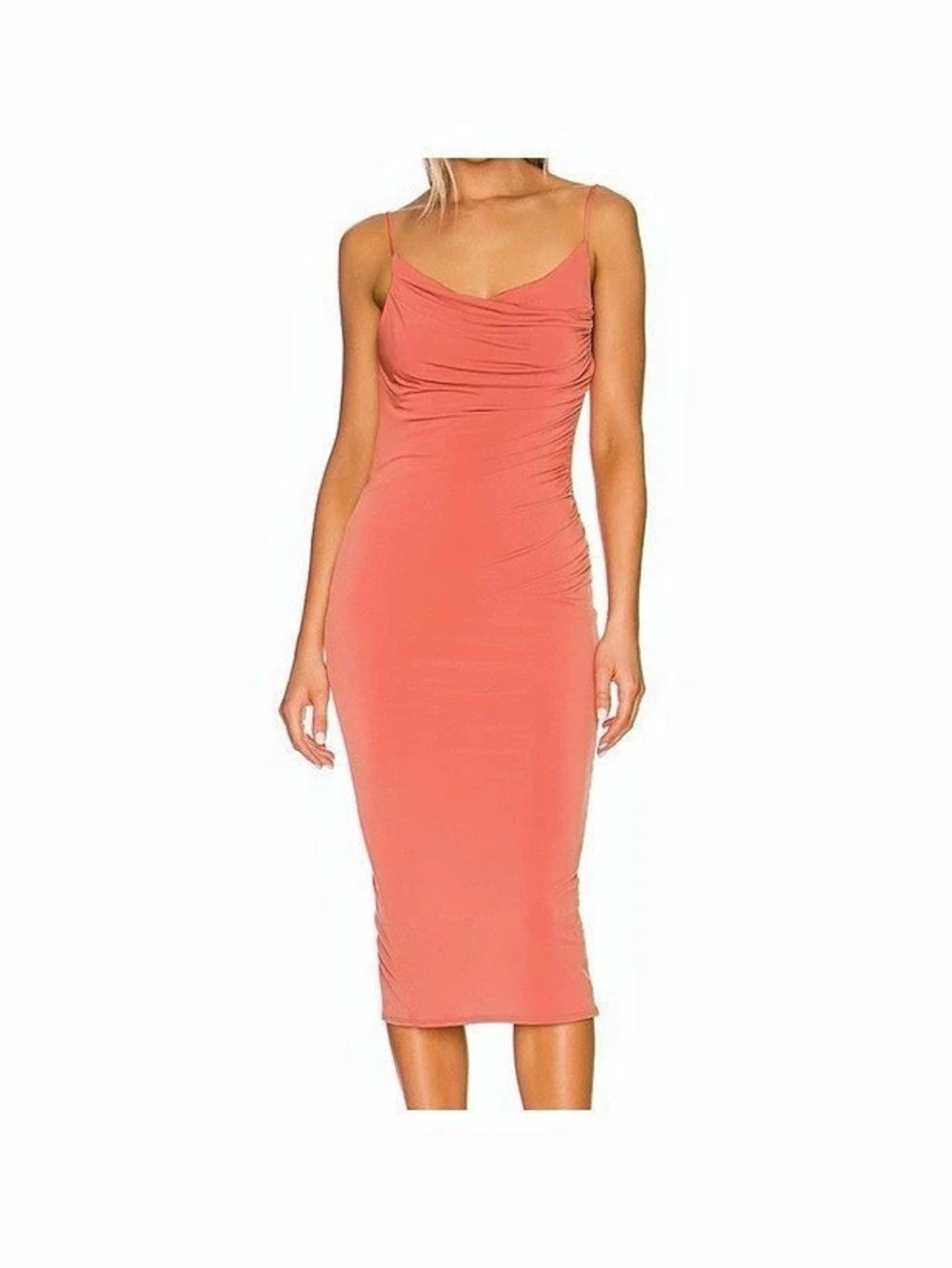 Katie May Lenny Dress in Rust